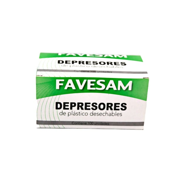 Depresor de plástico no estéril Unidix (100 unidades)